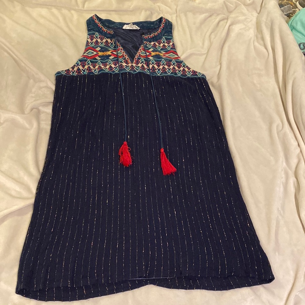 Womens size medium navy dress